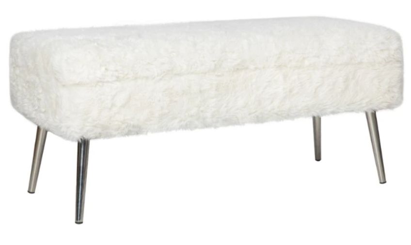 Jofran Inc. Huggy Natural Storage Bench