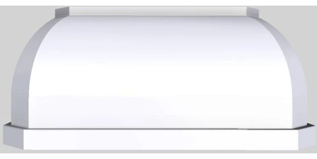 Vent-A-Hood® Designer Series 66" White Wall Mounted Range Hood-1