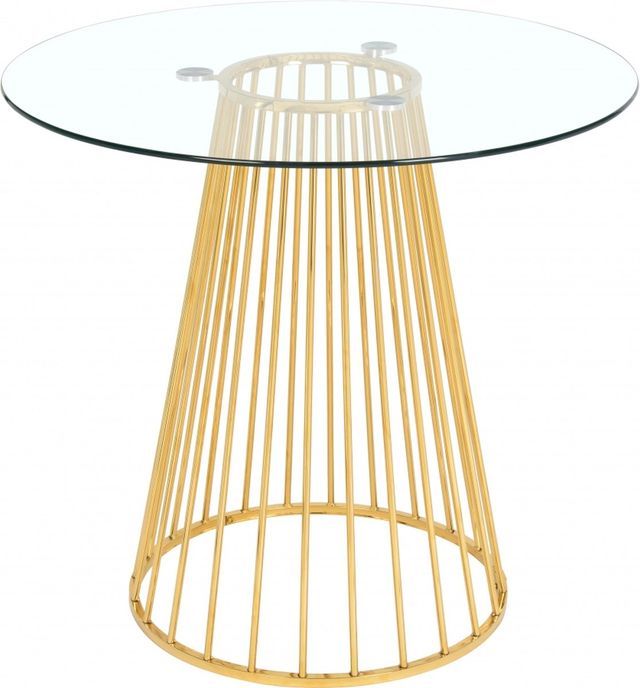 Meridian Furniture Gio Gold Counter Height Table-1