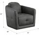 Emerald Home Blakely Steel Gray Swivel Chair-2