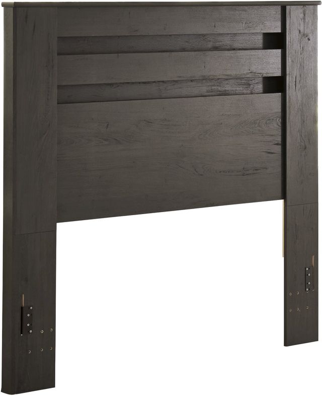 Signature Design by Ashley® Brinxton 2-Piece Charcoal Queen/Full Panel Headboard Set-1