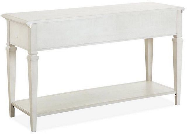 Magnussen Home® Newport Alabaster Sofa Table-4