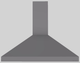 Vent-A-Hood® K Series 42" Gunsmoke Wall Mounted Range Hood-0