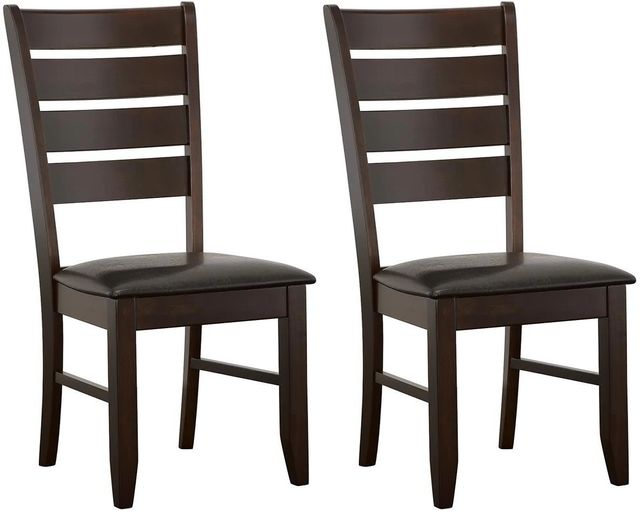 Coaster® Dalila 2-Piece Cappuccino Side Chairs-2