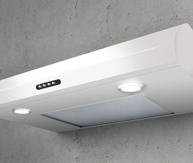 Elica Comfort Series Nemi 30" White Under Cabinet Range Hood-0