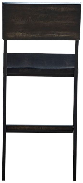 Olliix by INK+IVY Black Tacoma 24" Counter Stool-2