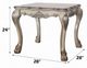 ACME Furniture Dresden Vintage Bone White End Table-2