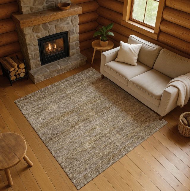 Dalyn™ Rug Company Soft Essentials SE1 Brown 5'x8' Area Rug-1