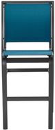 Telescope Casual Customizable Kendall Aluminum/Fabric Outdoor Sling Bar Height Stacking Armless Cafe Chair-1