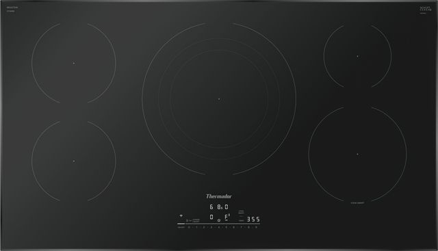 Thermador® Masterpiece® Heritage® 36" Black Induction Cooktop-1