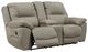 Signature Design by Ashley® Next-Gen Gaucho Putty Manual Reclining Loveseat with Console-2
