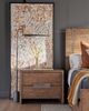 Universal Explore Home™ New Modern Medium Brown Atlas Drawer Nightstand-1