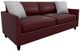 Best® Home Furnishings Customizable Bayment Leather Queen Memory Foam Stationary Sofa Sleeper with Espresso Legs-0