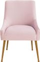 TOV Furniture Beatrix Pleated Blush Side Chair-1