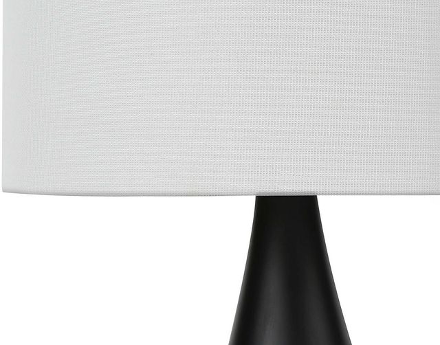 Monarch Specialties Inc. Set Of 2 18"H Black Metal Table Lamps-1