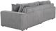 Coaster® Jacana Gray Corduroy Upholstered Dual Power Chaise Sofa-4
