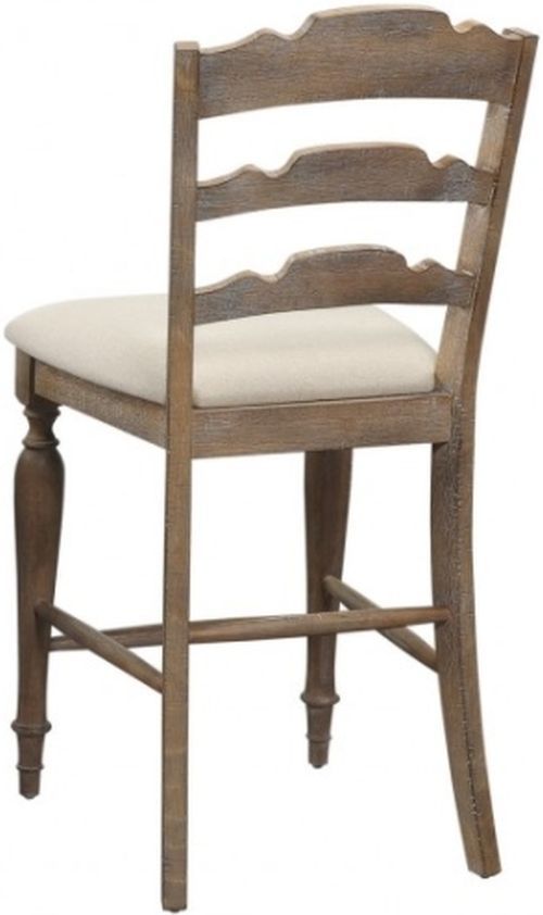 Winners Only® Augusta Rustic Brown/Vanilla Bar Stool-3