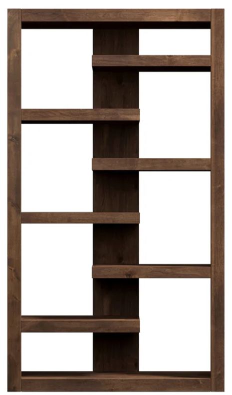 Legends Home Sausalito Whiskey 72" Bookcase-1