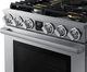 Dacor® 30" Silver Stainless Pro Style Dual Fuel Range-3