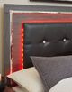 Signature Design by Ashley® Lodanna Gray King Panel Bed-2