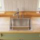 Elkay Lustertone® Classic Lustrous Satin 22" x 22" x 12-1/8" 3-Hole Single Bowl Drop-In Sink-3