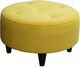 Edgewood Furniture Pineview Banana Round Ottoman-0