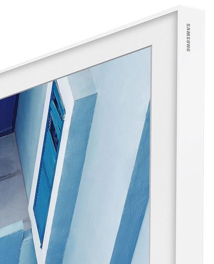 Samsung The Frame 75" White Customizable Bezel-2