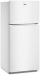 Whirlpool® 28" 14.3 Cu. Ft. White Top Freezer Refrigerator with Total Coverage Cooling-2