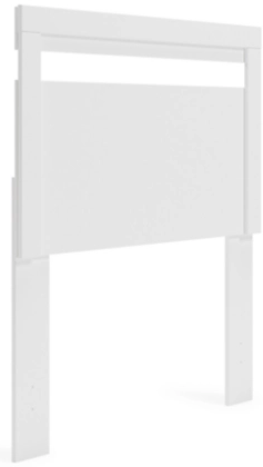Signature Design by Ashley® Flannia White Twin Panel Headboard-1