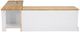 Linon Norah Natural/White Breakfast Nook-4