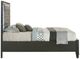 New Classic® Home Furnishings Radiance Black Pearl Queen Panel Storage Bed-3