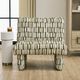 Uttermost® Willa Moss Green/Off-White Accent Chair-1
