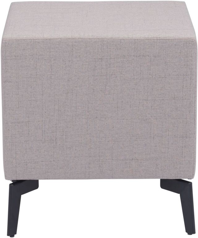 Zuo® Modern Halle Gray Side Table-3