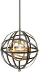 Uttermost by Carolyn Kinder Rondure Bronze 1 Light Pendant-0
