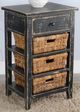 Sunny Designs™ Black Sand Storage Table-2