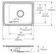 Elkay Lustertone® Classic Lustrous Satin Stainless Steel 22" x 17" x 4" 2-Hole Single Bowl Drop-in Classroom ADA Sink with Quick-clip-1