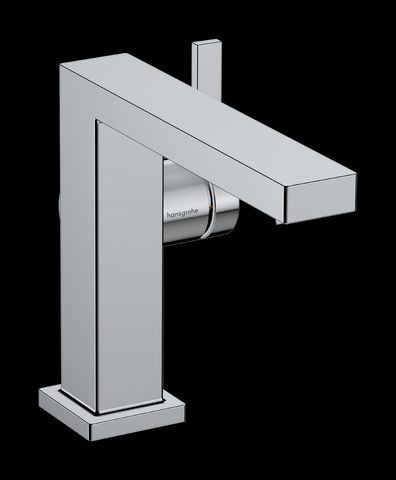 Hansgrohe Tecturis E Brushed Black Chrome 4" Single-Hole Fine-0