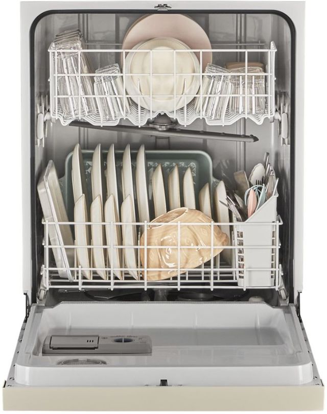 Whirlpool® 24" Biscuit Front Control Built In Dishwasher with Boost Cycle-2