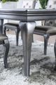 Furniture of America® Amina  7-Piece Glass Top Dining Table Set with Gray Legs-3