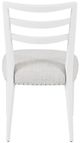 Bernards Citrus Heights White Dining Side Chair-3