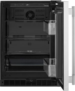 KitchenAid 24 inch 5.0 Cu Ft Stainless Steel Undercounter Refrigerator KitchenAid 24 inch 5.0 Cu Ft Stainless Steel Undercounter Refrigerator