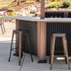 Blackstone® 10' x 10' Black Bar and Griddle Pavilion-2