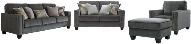 Signature Design by Ashley® Gavril 4-Piece Smoke Living Room Set-0