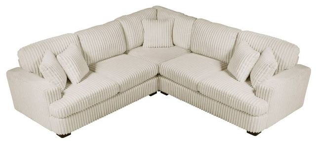 Homelegance® Warwick 3-Piece Beige L-Shape Sectional-1