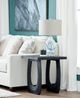 Crestview Collection Lennox Black Stain End Table-2