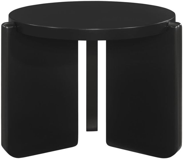 Coaster® Cordova 3-Piece Black Occasional Table Set-2