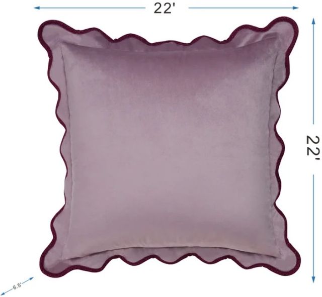 Stylecraft Tamara Day Purple Designer Pillow-2