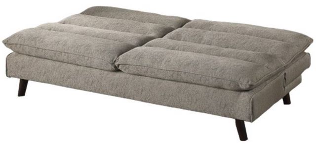 Chaise longue Mackay en tissu brun Mazin Furniture