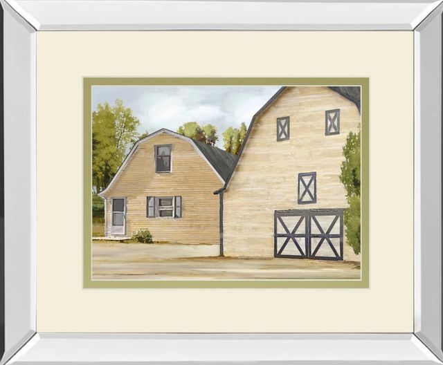 Classy Art Contemporary Farm By Mark Chandon Mirror Framed Wall Art-1