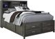 Signature Design by Ashley® Caitbrook 2-Piece Gray Full Storage Bed Set-1